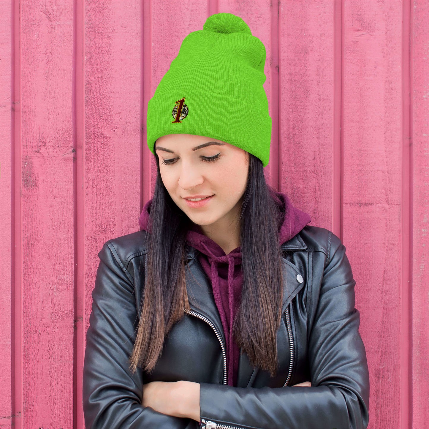 UN1SON "One-World" Pom-Pom Beanie
