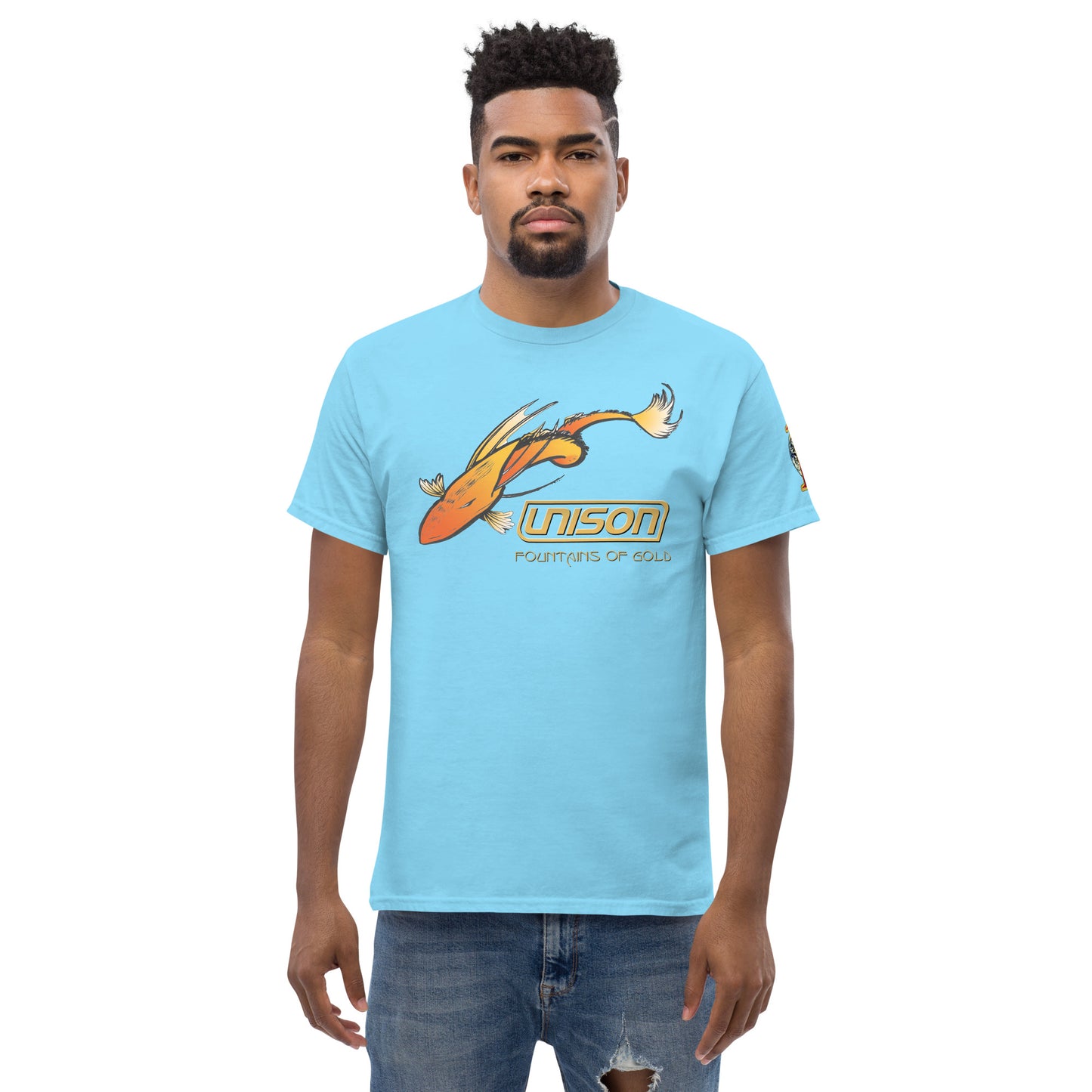 Spiralfish UN1SON "Fountains of Gold" Men's Classic Tee