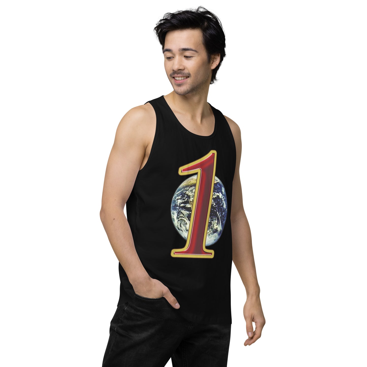 UN1SON "One-World" Men’s Premium Tank Top
